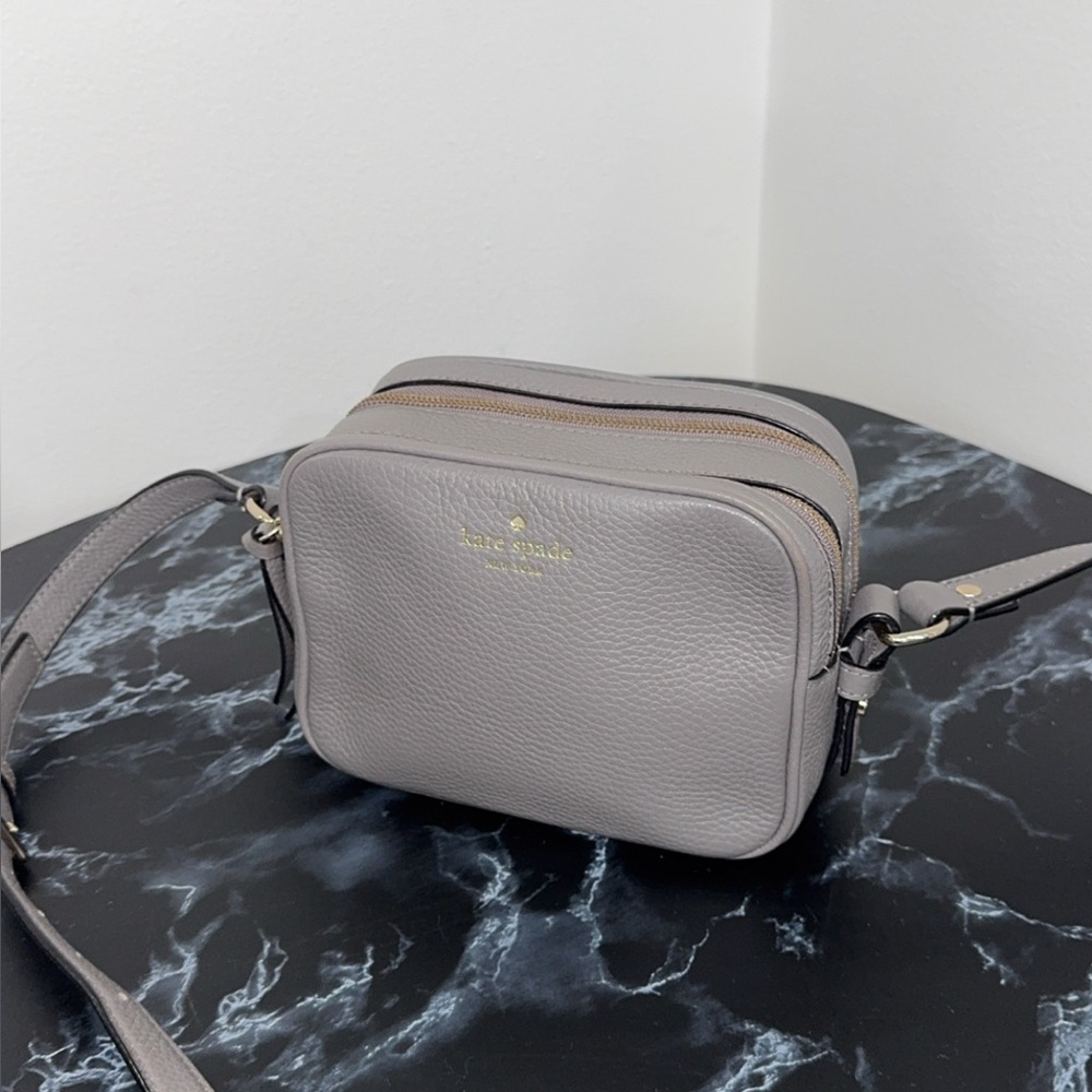 Kate Spade New York Gray Handbag PYPER MULBERRY STREET CROSSBODY AUTHENTIC - Picture 10 of 13